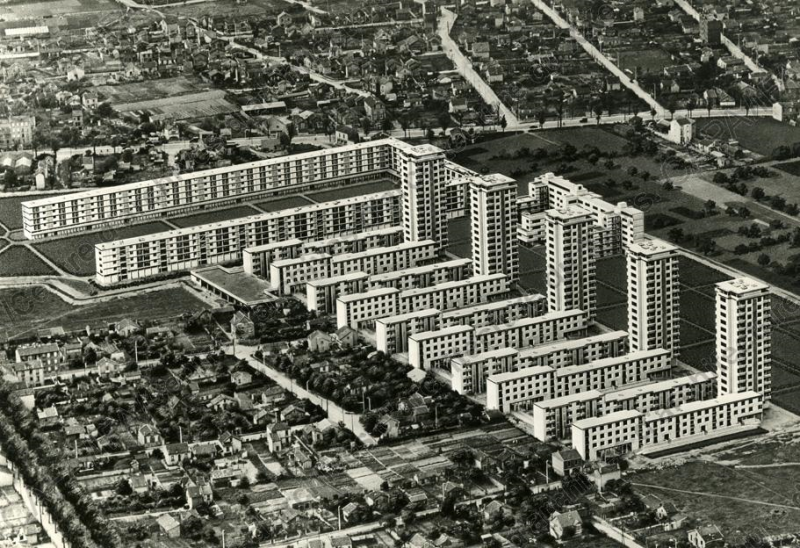 Photo 2. La cité de la Muette, 1938. Photographie ©Archives Départementales de la Seine- Saint-Denis.